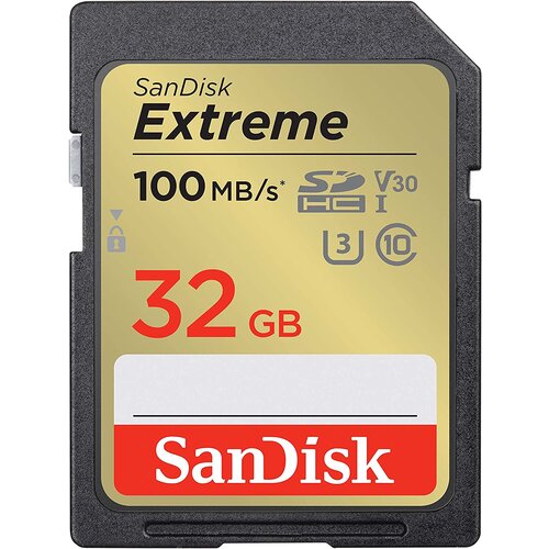 San Disk Extreme 32GB SDHC spominska katica+ 1 leto RescuePRO Deluxe up to 100MB/s & 60MB/s Branje/Zapisovanje, UHS-I, Class 10, U3, V30 Cene