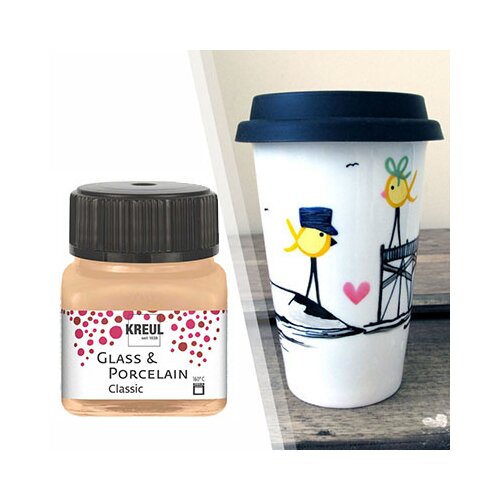  Farba na porcel&amp;aacute;n HOBBY Line Porcelain Brillant 160&amp;deg; C - r&amp;ocirc;zne farby Slike