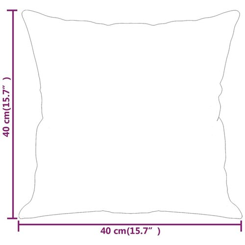  Jastuci 2 kom crvena boja vina 40x40 cm od umjetne kože Slike