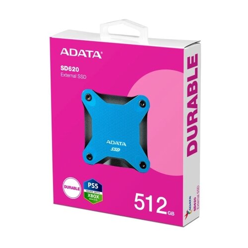 A DATA 512GB external SSD Durable SD620 Blue Cijene