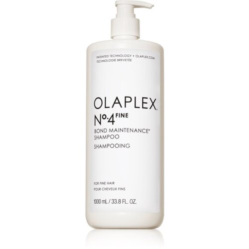 Olaplex N&amp;deg;4 Fine Bond Maintenance Shampoo obnovitveni &amp;scaron;ampon za tanke in po&amp;scaron;kodovane lase 1000 ml Slike
