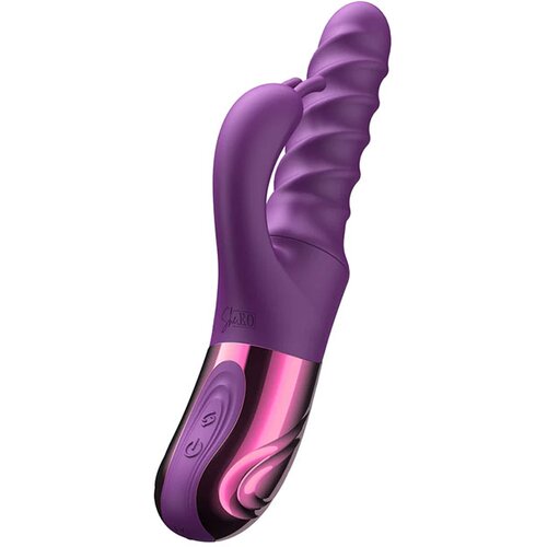 She.E.O Swirl Rabbit Vibrator Purple Slike