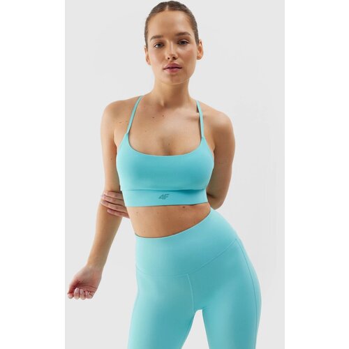 4f Women&amp;#039;s Low Support Sports Bra - Blue Slike