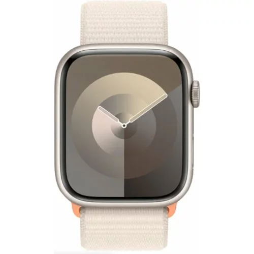 Apple Watch Series 9 41mm (GPS) Aluminium Case Starlight Gold with Sport Loop Starlight Zlata