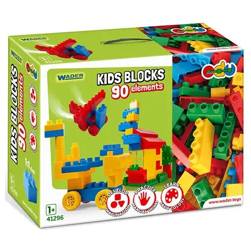 Wader Kids Bloks gradniki 90-delni set - Cene