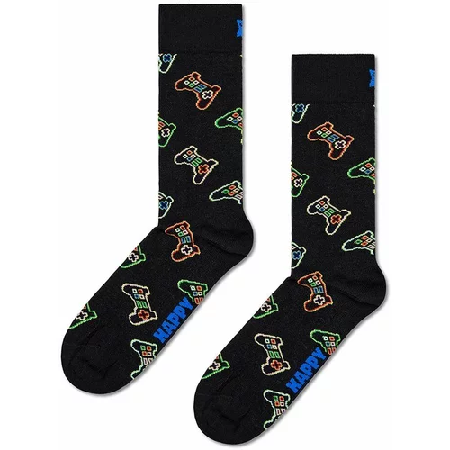 Happy Socks Čarape Gaming Sock boja: crna