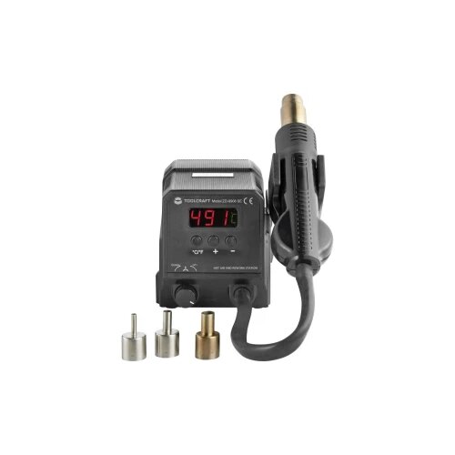 Toolcraft ZD-8908 postaja na vroči zrak digitalni 300 W 100 - 500 °C, (20446946) Cene