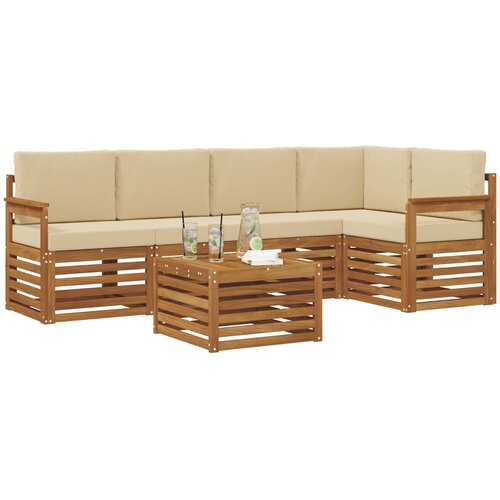  Set vanjskih sofa 6 kom. Poliester Slike