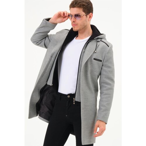 Dewberry PLT8371 DEWBRRY MENS COAT-GREY Cijene