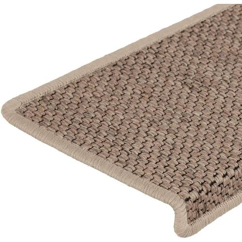 VidaXL Samoljepljivi otirači za stepenice 30kom 65x21x4cm boja pijeska Slike