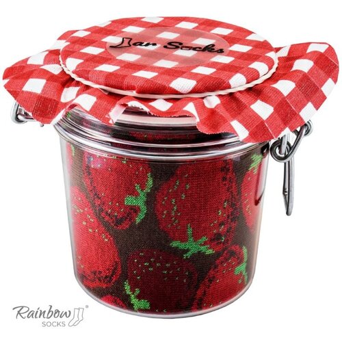 ZOOKSY/RAINBOW SOCKS Rainbow Socks Blueberries Strawberries In A Jar 2 Pairs Slike