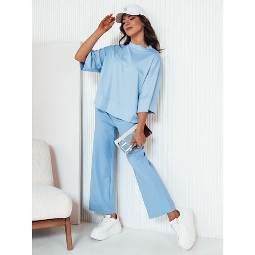 DStreet Women's wide trousers RITES, blue Cene