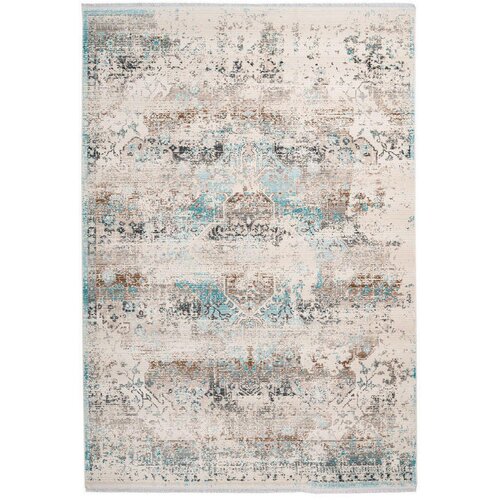Kayoom VINTAGE PREPROGA 80/150 cm turkizna, rjavosiva Cene