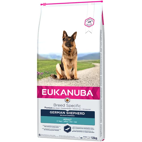 Eukanuba 10% popusta! Adult Breed Specific suha hrana - German Shepherd (12 kg)