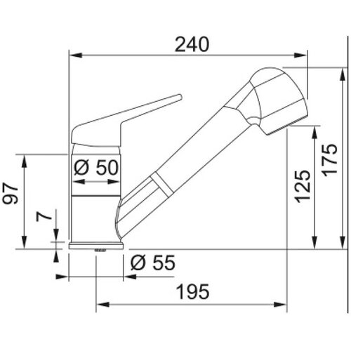 Franke slavina Novara Plus D 115.0470.675 Cene