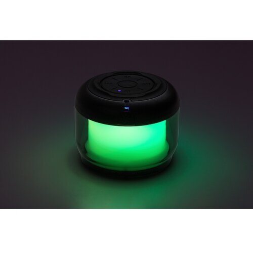 Rabalux stona lampa Radelia, Punjiva, Sa bluetooth zvučnikom, RGB, LED, 3W, Crna Slike