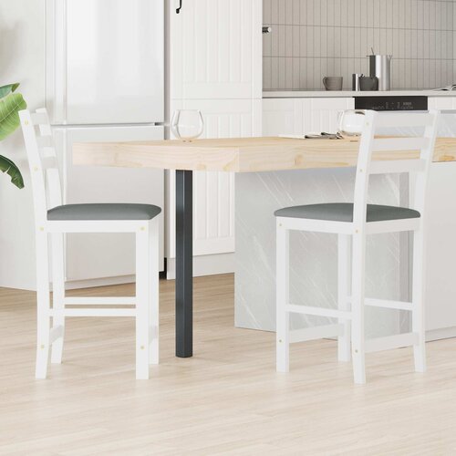  Trpezarijske stolice 2 pcs Bijelo 40 x 47,5 x 99,5 cm Cijene