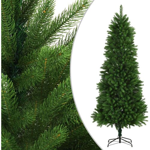  Umjetno božićno drvce s realističnim iglicama 240 cm zeleno Cijene