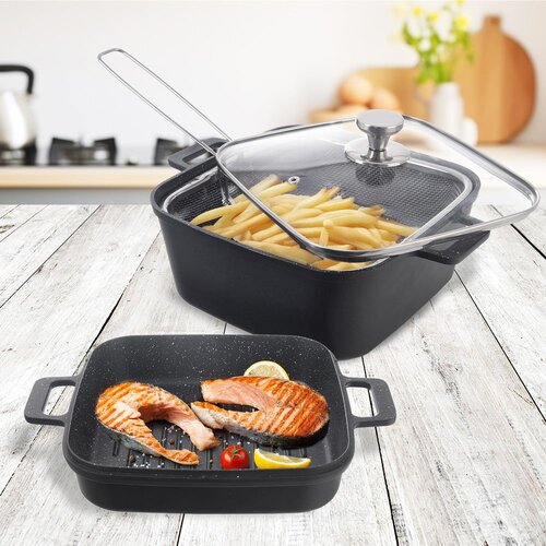 Orion Aluminijasti pekači v kompletu 2 ks 24,5x32,5 cm GRANDE &amp;ndash; Slike
