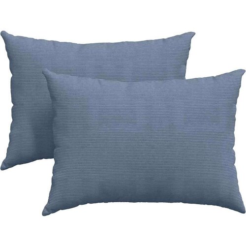 VidaXL jastučići za sofu 2 pcs plava 70 x 50 cm kordura tekstil Slike