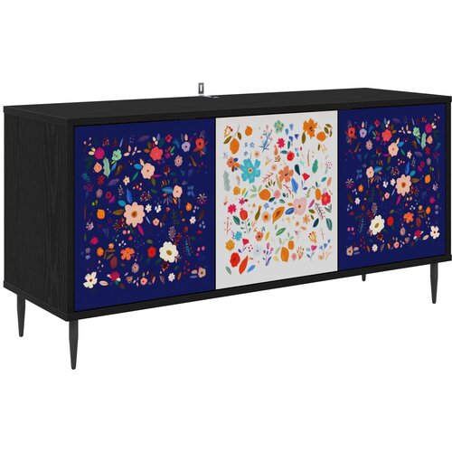  ormar MAINZ 102 x 33 x 51 cm Crni hrast Konstruirano drvo Cijene