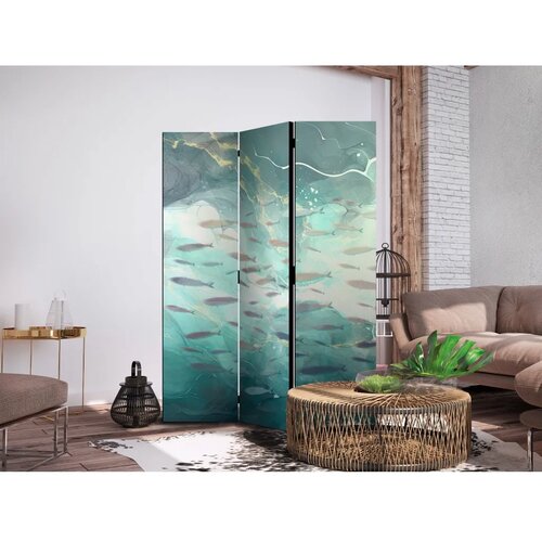 Paravan - Escaping Fish - Very Fast Swimming Fishes in Muted Colors Among Sea Depths 135x172 Dvostrani Cene
