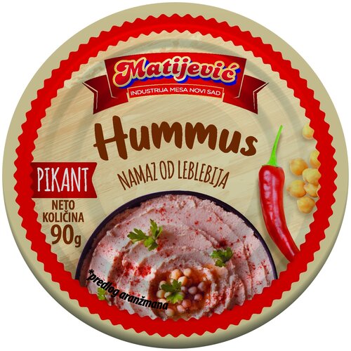 Matijević hummus pikant 90g Cene