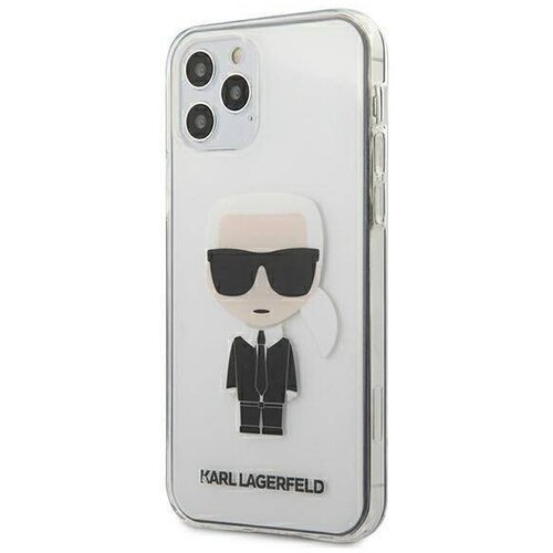 Karl Lagerfeld Ovitek KLHCP12LTRIK Iphone 12 PRO MAX, prozoren, (20689602) Cene