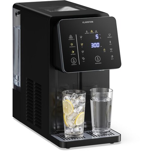 Klarstein NeoChill naprava za izdelavo ledu z dozirnikom vode | 3,5 l | 12 kg ledu v 24 urah | Zaslon na dotik Slike