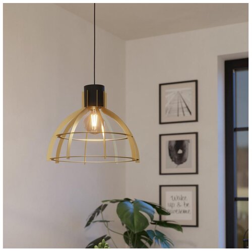 Eglo 43767 - visilica na lanku stillington 1xE27/40W/230V zlatna Cene