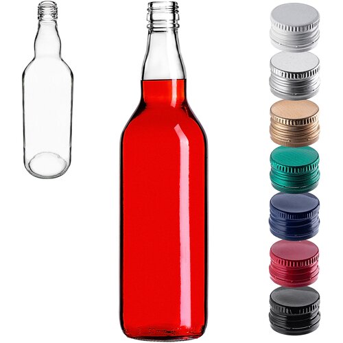 KADAX Monopol steklenica 700ml 0.7L s pokrovčkom za vino, liker, sok, (5000354919) Cene