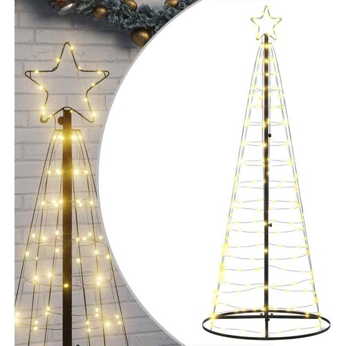  LED božićno drvce 200 LED toplo bijelo 180 cm Cene
