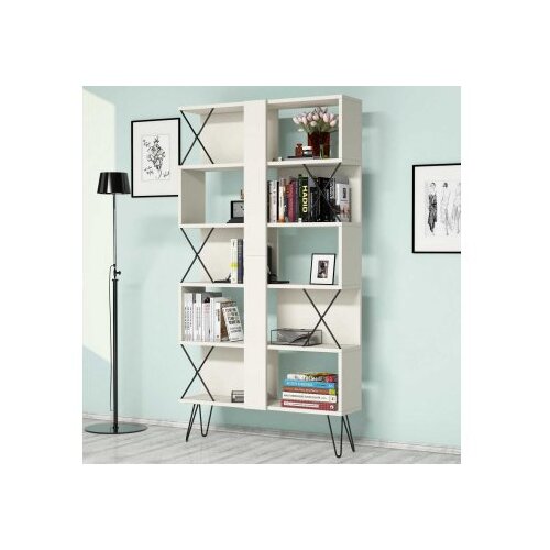 Woody Fashion hanah home polica za knjige extra Cene