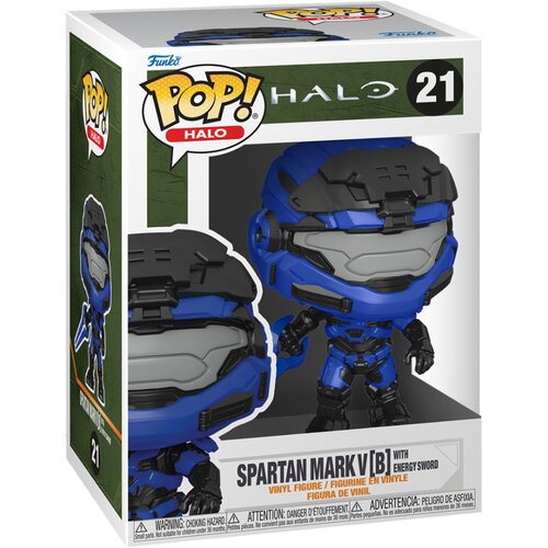 Funko Pop Games Halo Infinite Spartan Mark V with Blue Sword Slike
