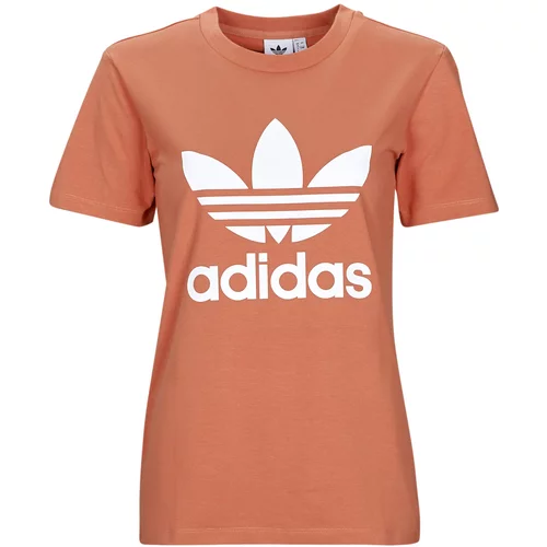 Adidas Majice s kratkimi rokavi TREFOIL TEE Rožnata