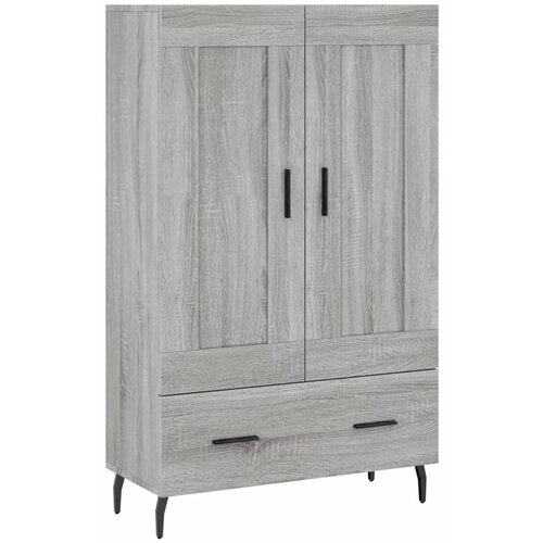Maison Chic Visoka omara - Komoda - Predalnik siva sonoma 69,5x31x115 inženirski les, (21720708) Cene