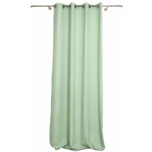 Mendola Fabrics Zelena zavesa 140x260 cm Britain –
