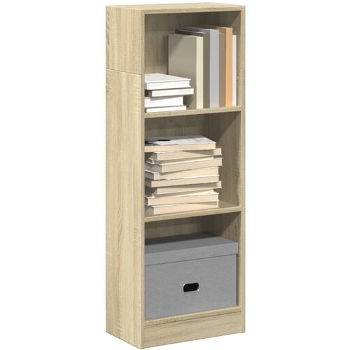 VidaXL Regal za knjige boja hrasta 40x24x109 cm od konstruiranog drva Slike