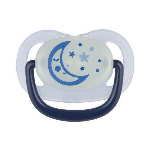 Canpol babies silikonska varalica 0-6m night dreams 22/500 (1kom) blue ( 22/500_blu ) Slike