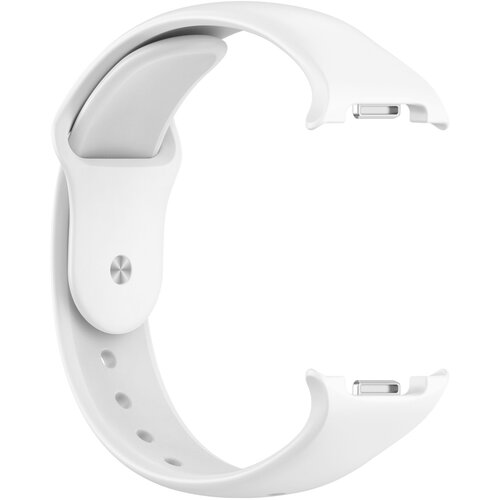 INF Združljivo s Samsung Watch8/Watch8 Classic silikonski pa&scaron;ček z zaponko White, (5000079760) Cene
