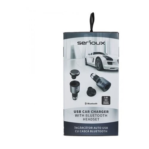 Serioux punjač za automobil s bluetooth slu&amp;scaron;alicama SRXS-CC01 Slike