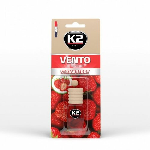 K2 osveživač strawberry Vento 8ml Slike