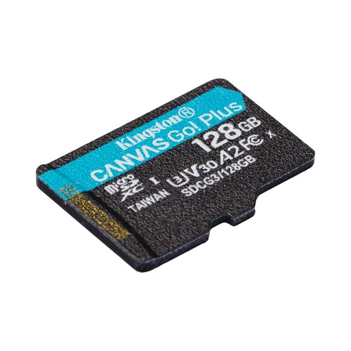 Kingston 128GB Canvas Go Plus SDCG3/128GBSP memorijska kartica Slike
