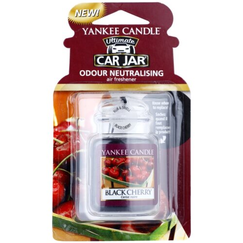 Yankee Candle black cherry car jar viseč osvežilec za vozilo 1 ks Cene