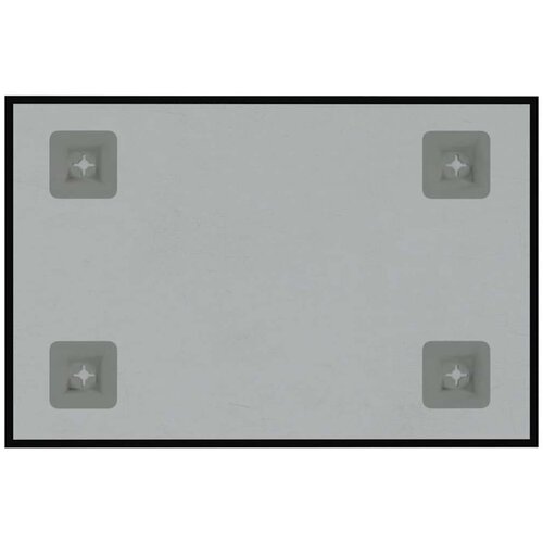 vidaXL Zidna magnetna ploča crna 30 x 20 cm od kaljenog stakla Cene