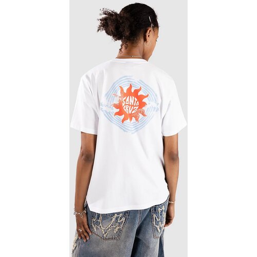 Santa Cruz Sun Daze T-shirt white Slike