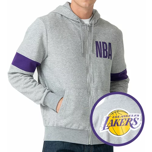 New Era muška Los Angeles Lakers zip majica sa kapuljačom