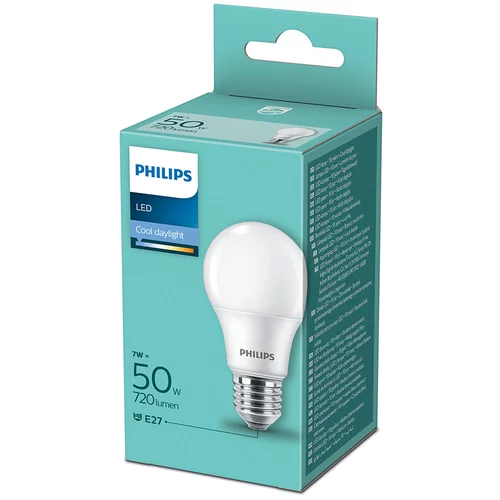 Philips LED sijalica 7W A55 6500K AQUA BLUE