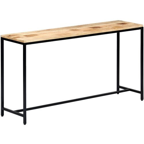 VidaXL Konzolni stol od grubog masivnog drva manga 140 x 35 x 76 cm Slike