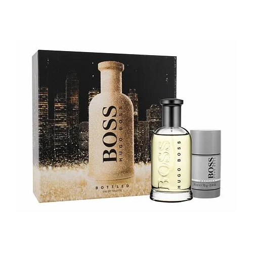 Hugo Boss Boss Bottled darilni set toaletna voda 200 ml + deodorant v sticku 75 ml za moške